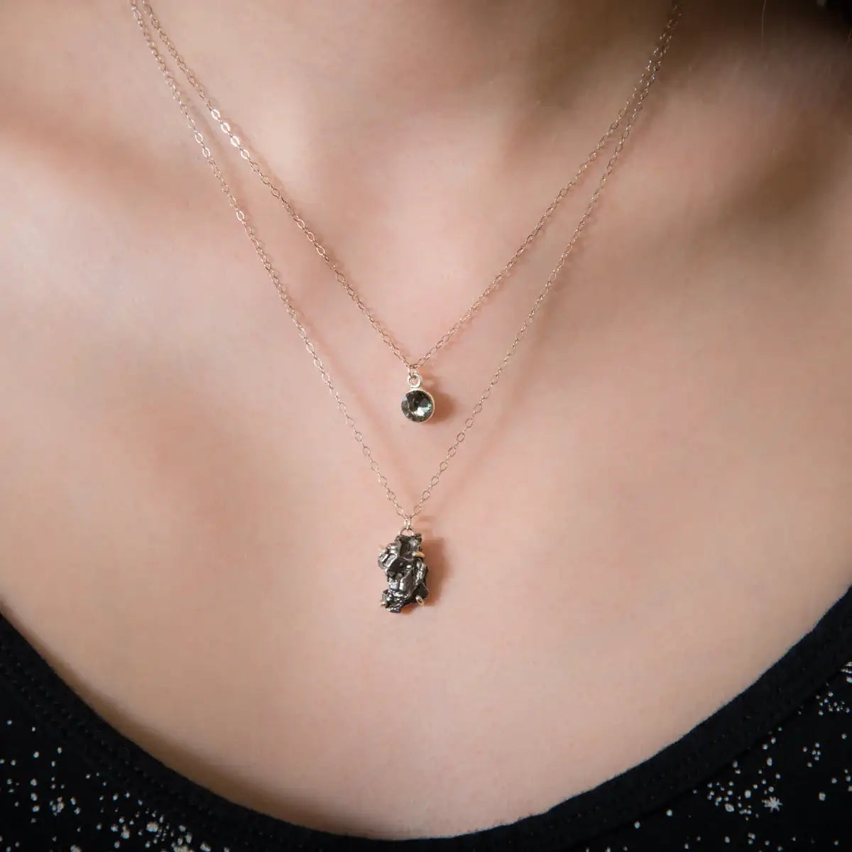 Moon & Stars Necklace