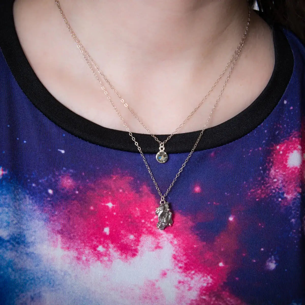 Moon & Stars Necklace
