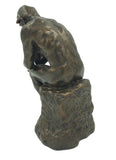 The Thinker Statue of Deep Contemplation by Rodin Large 10H