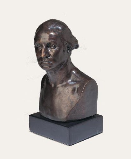 George Washington American President Portrait Bust by Houdon 11H
