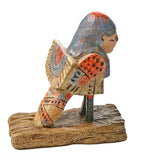 Ba-bird Human Soul Egyptian Statue Miniature Human Bird Figurine 2.75H