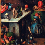 Freak with Beard Tail and Tacks Statue by Hieronymus Bosch 4H