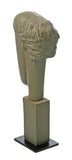 Modigliani Female Abstract Elongated Head Statue 8.75H