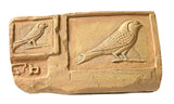 Swallow Bird Egyptian Small Relief with Desk Stand 6.25L