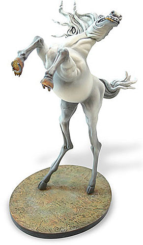 Salvador Dali Rearing Horse Statue 8H