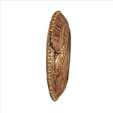 Temple Of Luxor Round Gold Egyptian Mirror 44.5H