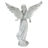 Angel of Patience Wings on Clouds Memorial Remembrance Spiritual Uplifting Garden Statue 37.5H