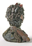 Fish Sea Life Composite Head Surreal Portrait Statue by Arcimboldo 4.5H