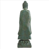 Enlightened Buddha Sculpture For Promoting Peaceful Garden Surroundings 40H