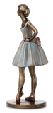 Rose Ballerina Dancer Wearing Dress and Bow from Rose et Vert 1894 By Degas 8H