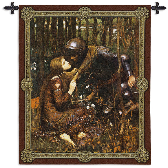 Knight and Maiden La Belle Dame Sans Merci by John William Waterhouse 44W x 53H