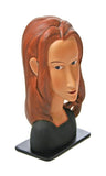 Modigliani Jeanne Hebuterne Woman Portrait Face Tender Expression Statue 4.5H