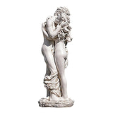 Man and Woman Lovers in Each Others Arms La Passion Garden Statue Large 48H