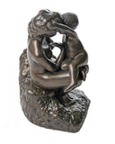 Young Mother Nuzzling Child Togetherness Motherhood Statue by Rodin 6H