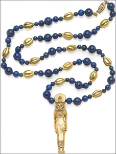 Sekhmet Egyptian Lioness Goddess Pendant Beads or Chain, Assorted Colors