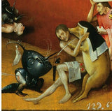 Helmeted Bird Demonic Monster from Garden of Earthly Delights by Hieronymus Bosch 4.75L
