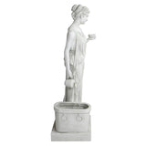 Hebe Goddess of Youth Classical Maiden Pouring Water Garden Fountain 37.5H