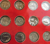 Coin Replica Set - Roman Denarius Caesars Emperors Portraits Set of 12