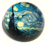 Starry Night Glass Dome Desktop Paperweight by Van Gogh 3W