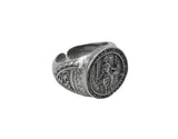 Magna Carta Seal Ring Replica for Historic Costume Unisex