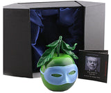 Pocket Art Souvenir de Voyage Masked Apple by Magritte Mini Statue 3.75H