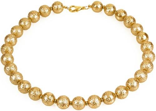 Pre-Columbian Golden Bead Necklace