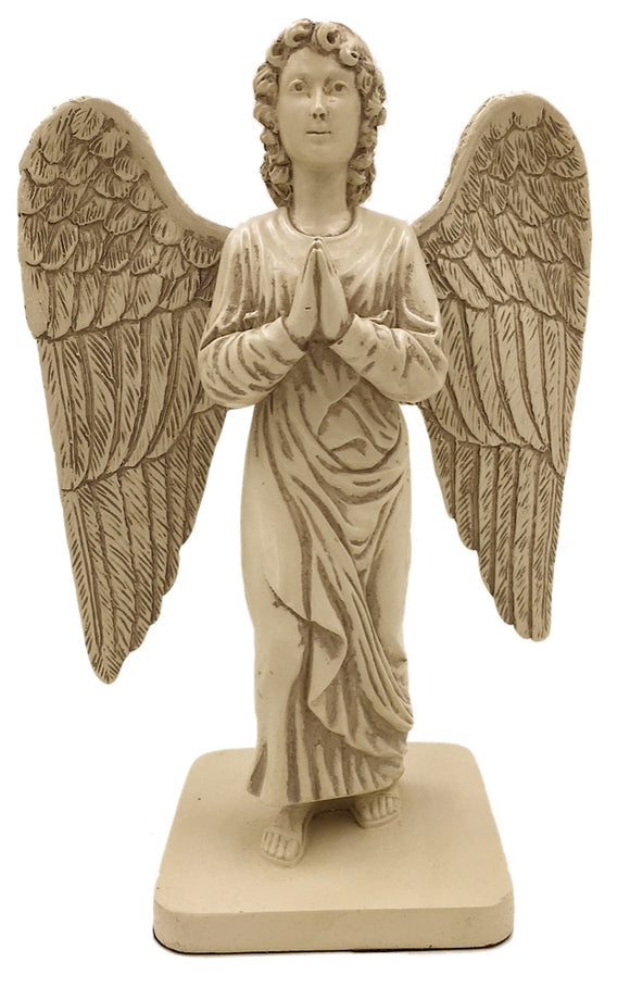 Archangel Gabriel Praying for Compassion Angel Statue 8.2H