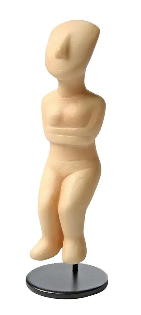 Cycladic Early Greek Female Idol Standing, Small 5H - Museumize.com
