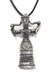 Museumize:Minoan Snake Goddess Unisex Pendant Necklace