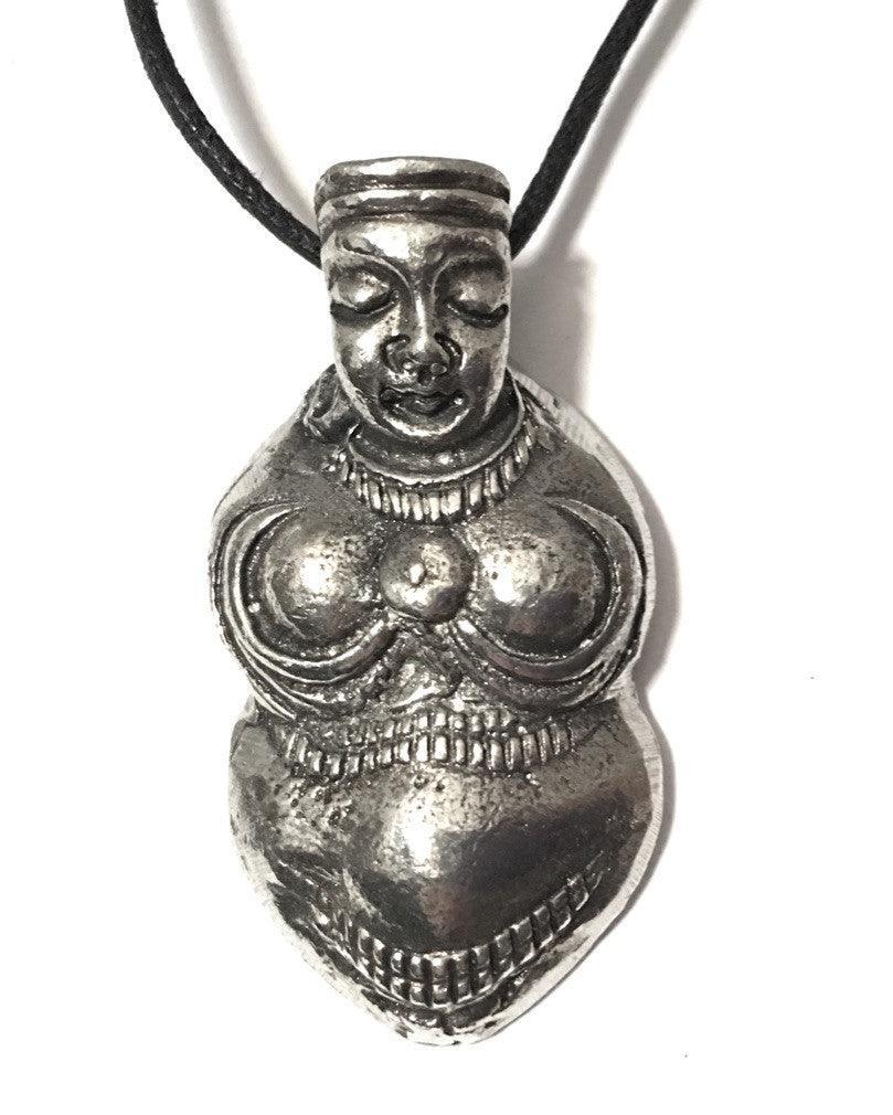 Ishtar Inanna Fertility Ancient Goddess Mesopotamian Pendant Charm Necklace - Museumize.com