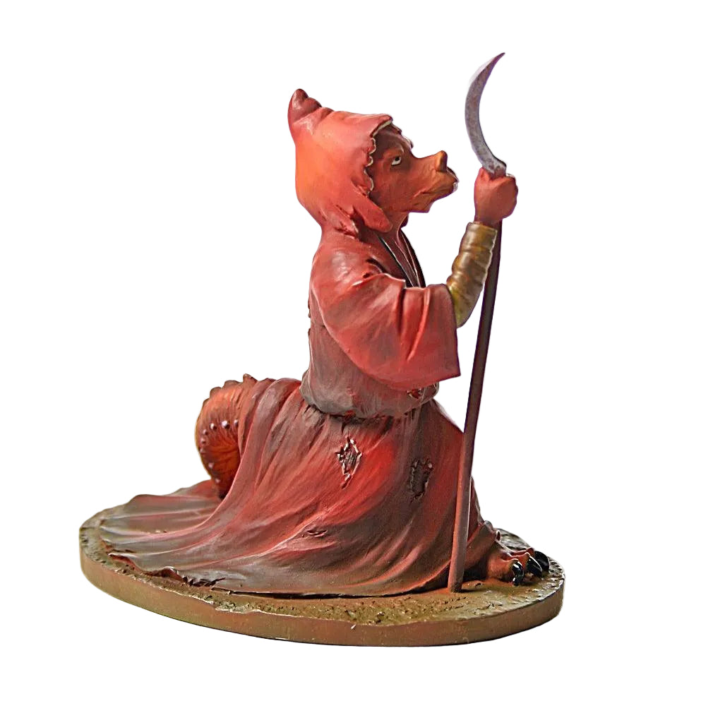 Parastone Mouseion GR01 Grunewald beast figurine on oval base, 4.5 inch collectible