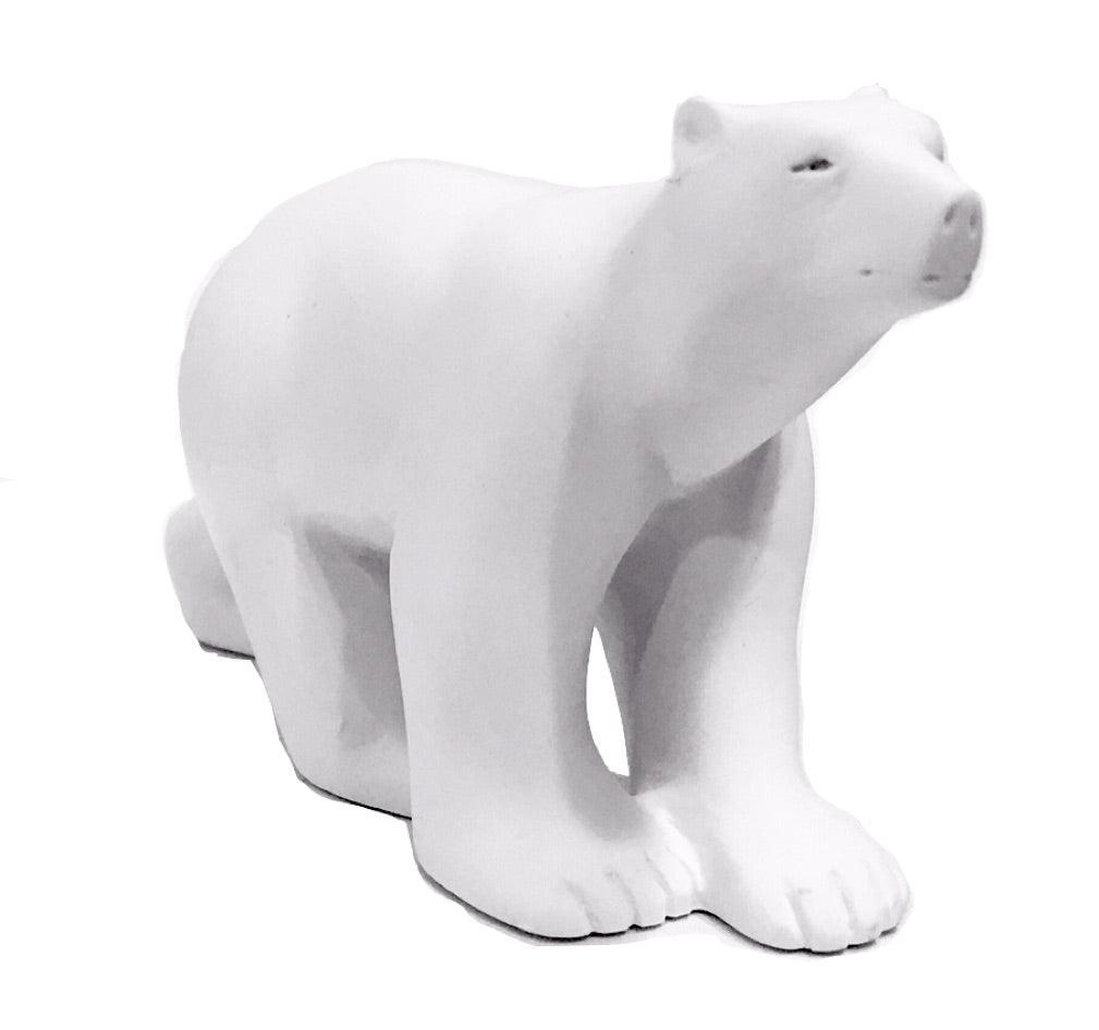 Polar Bear Walking in Stride L'Ours Blanc Statue by Francois Pompon, Assorted Sizes - Museumize.com