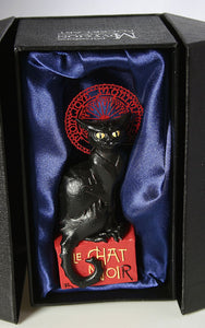 Le Chat Noir Black Cat Montmartre Figurine Statue by Steinlen, Assorte