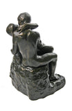 Museumize:The Kiss by Rodin Statue Bronze Finish, Parastone Collection, Assorted Sizes