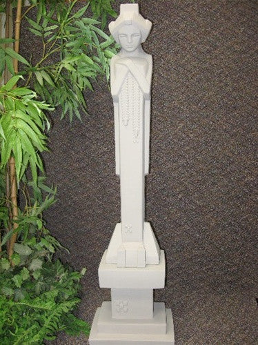 Frank Lloyd Wright Garden Sprite Garden Sculpture, Assorted Sizes - Large with Base 42H