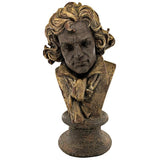 Ludwig van Beethoven Portrait Bust Statue 28H