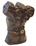 Pocket Art Rodin Male Torso of the Falling Man Miniature Statue Parastone 3.25H