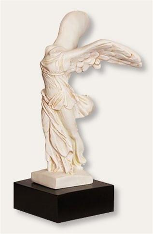 Nike of Samothrace Winged Victory Greek Statue 16H