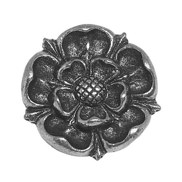 Tudor Rose English Royalty Monarchy Renaissance Pin Pinback Badge Tie Tack