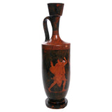 Athena Warrior Goddess Lekythos Greek Vase Red Figure Imported from Greece 23H