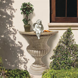 Classical Urn Wall Console Table Garden of Versailles 29.5H