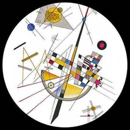Presse-papiers Dôme En Verre Kandinsky – Légère Tension (1923) – Art Abstrait Moderne Parastone