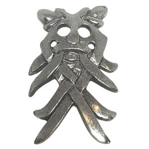 Odins Mask Nordic Vikings Pin Pinback Badge Tie Tack