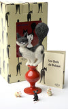 Cat on Stool Afraid of Mice Escape Plan by Dubout 6.5H
