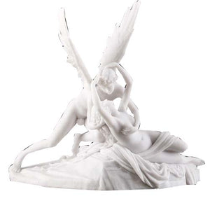 Cupid and Psyche Romance Greek Mythology Sculpture by Canova 11H