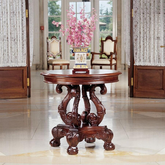 Grande Tabella Del Corridoio Entry or Dining Table Base Carved Griffin Legs 30W