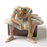 Ballerina Waiting in Tutu for Audition L'attente Statue by Degas 4H
