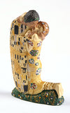 Pocket Art Klimt The Kiss Miniature Statue Cake Topper 3.75H