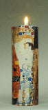 Klimt Mother and Child Three Ages Motherhood Gift Tealight Candleholder 5.75H