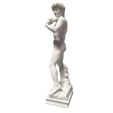 David Statue by Michelangelo Contemplating Battle with Goliath 10.5H